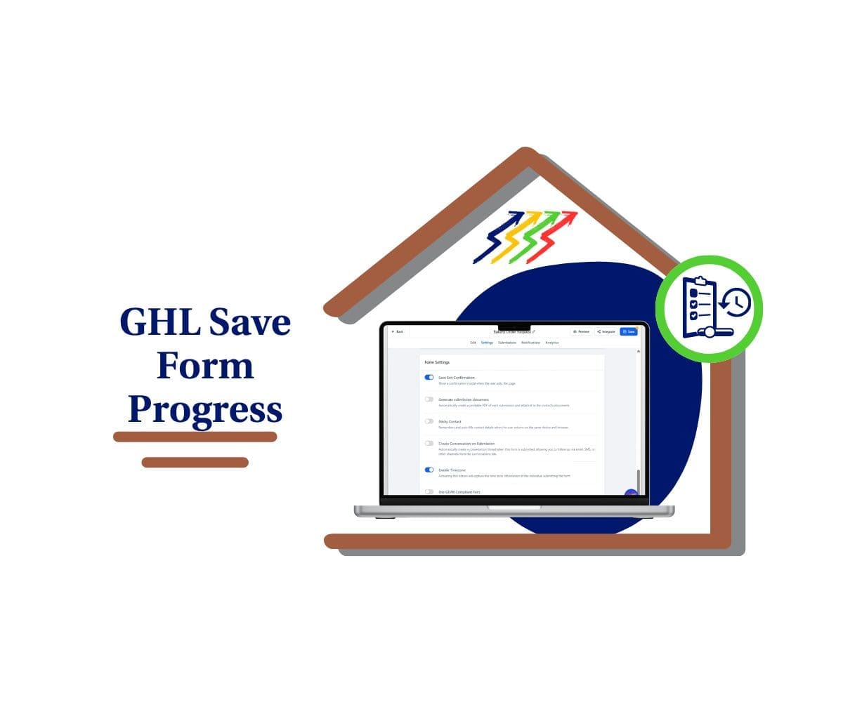 ghl save form progress